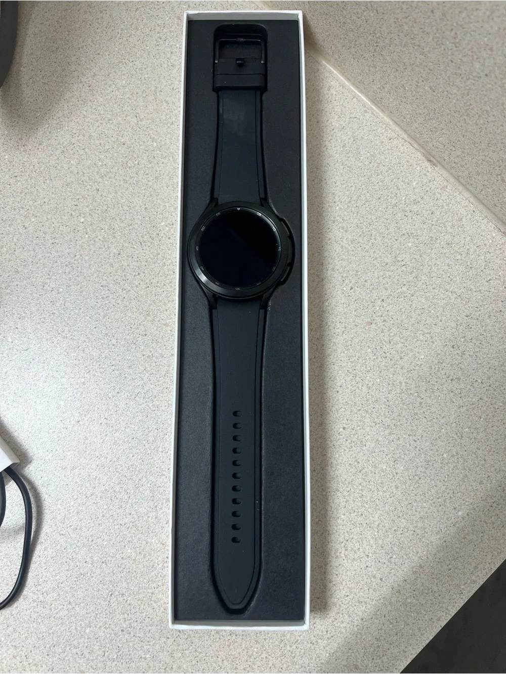 Samsung Galaxy Watch4 Classic - HAS ONLY BEEN USED AS DISPLAY.  NEVER WORN